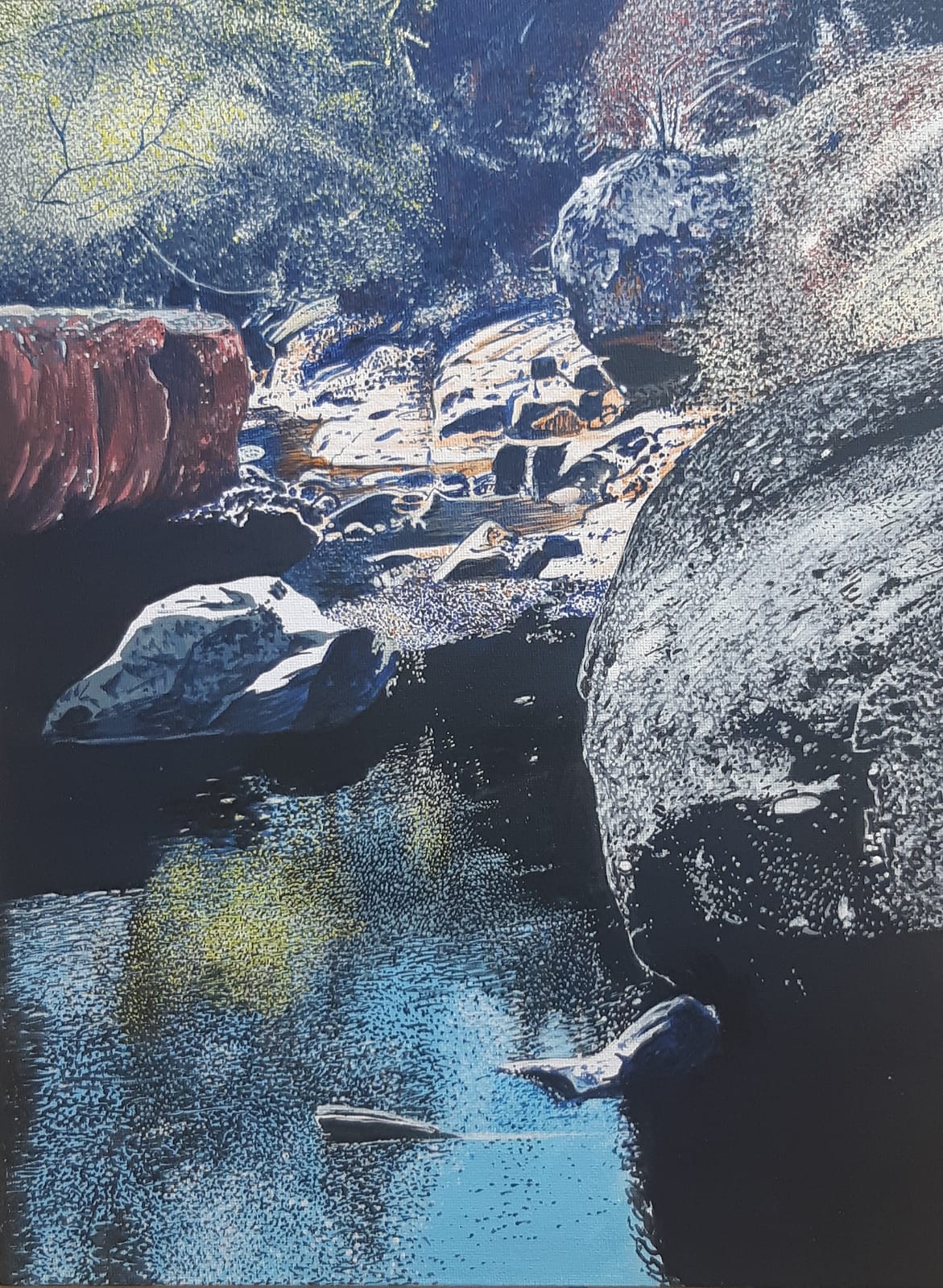 Louis de Jager - Giant Boulders Near Clarens